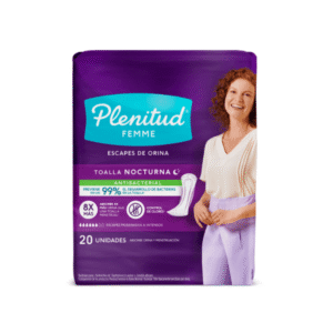 PLENITUD FEMME NOCTURNAANTIBACTERIAL X20 UN.