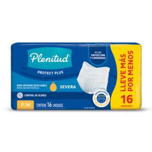 PLENITUD PROTECT PLUS ROPA INTERIOR DESECHABLE P/M X16 UN.