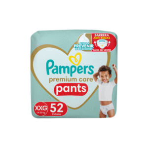 PAMPERS PANTS PREMIUM CARE XXG X52 UN.