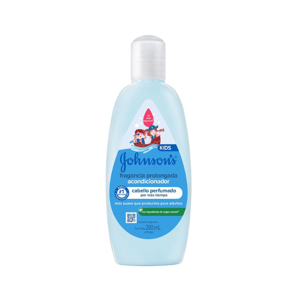 JOHNSON´S KIDS ACONDICIONADOR FRAGANCIA PROLONGADA 200 ML