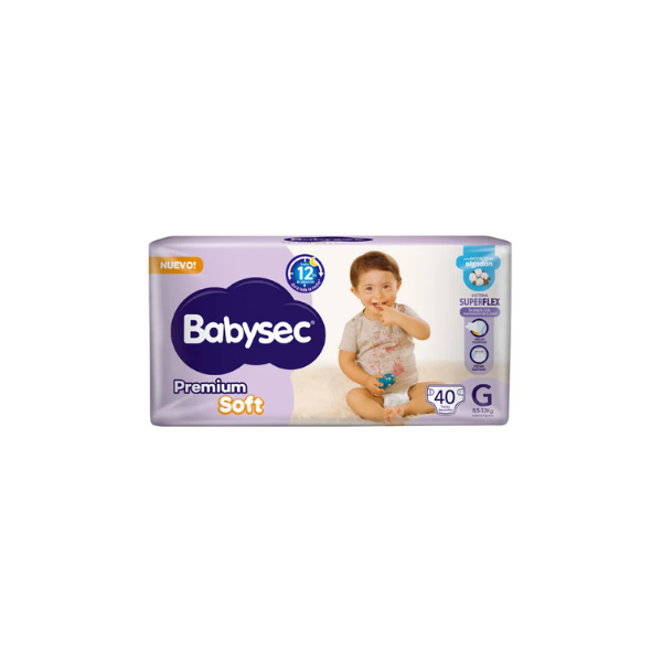 BABYSEC PREMIUM HIPER G X40 UN.