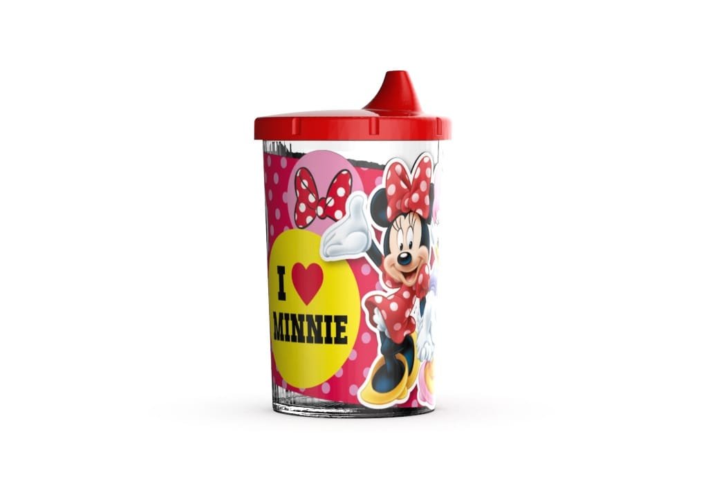 DISNEY VASO TAPA TOMADORA MINNIE