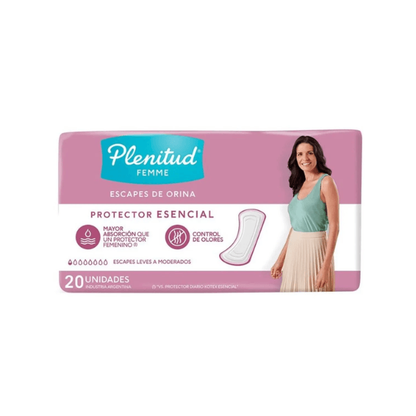 PLENITUD FEMME PROTECTOR ESENCIAL X20 UN.