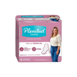 PLENITUD FEMME TOALLA ESENCIAL X8 UN.