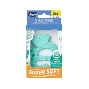 CHICCO MORDILLO SOFT IGUANA CELESTE 2M+
