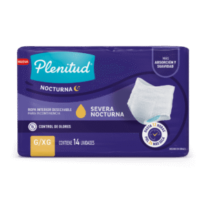 PLENITUD NOCTURNA ROPA INTERIOR DESECHABLE G/XG X14 UN.
