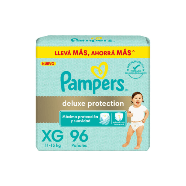 PAMPERS DELUXE GIGANTE XG X96 UN.