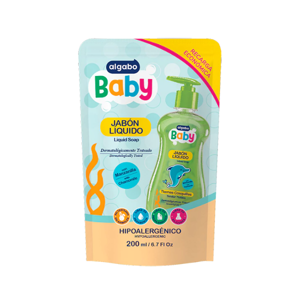 ALGABO BABY JABON LIQUIDO DOY 200 ML