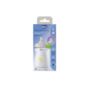 CHICCO MAMADERA NATURAL FEELING 330 ML +6M