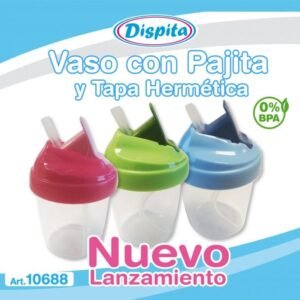DISPITA VASO CON SORBETA DE TAPA