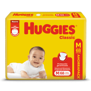 HUGGIES TRIPLE PROTECCIÓN M X68 UN.