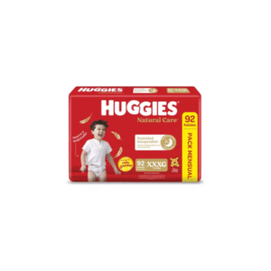 HUGGIES SUPREME PACK MENSUAL XXXG X92 UN.