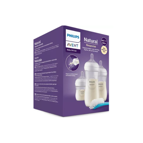 AVENT SET MAMADERAS RECIÉN NACIDO NATURAL RESPONSE