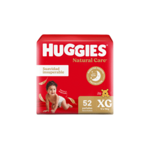 HUGGIES NATURAL CARE AHORRAPACK XG X52 UN.