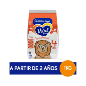VITAL 4 FÓRMULA LÁCTEA EN POLVO DE 2 AÑOS EN ADELANTE - EN POUCH X1 KG