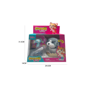 PERRO DE JUGUETE CON ACCESORIOS X1