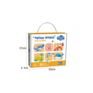 ROMPECABEZAS ANIMALITOS OCÉANO - 39 PIEZAS