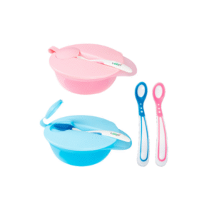 LOOPI SET PLATO CON TAPA Y CUCHARA X1