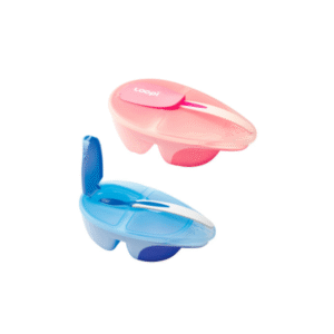 LOOPI PLATO DIVIDIDO CON TAPA Y CUCHARA X1