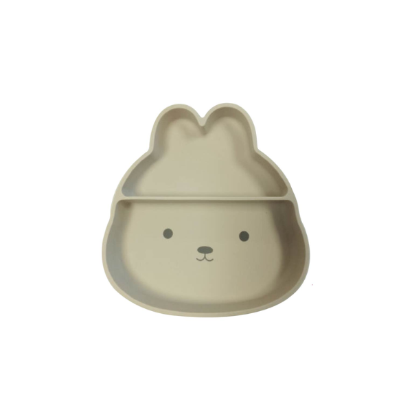 DISPITA PLATO DE SILICONA CON DIVISIONES FORMA CONEJO X1 - Image 2