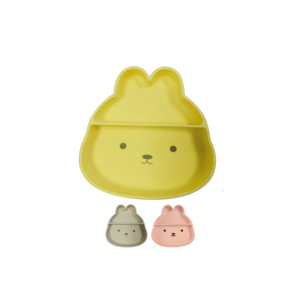 DISPITA PLATO DE SILICONA CON DIVISIONES FORMA CONEJO X1 - Image 3