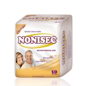 NONISEC APÓSITO INCONTINENCIA LEVE X10 UN.