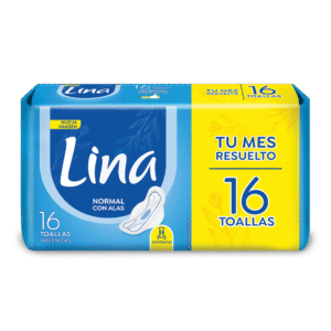 LINA ANATÓMICA CON ALAS X16 UN.