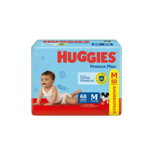 HUGGIES PROTECT PLUS AHORRAPACK M X68 UN.