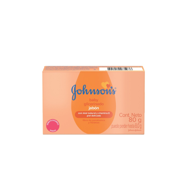 JOHNSON´S BABY JABON GLICERINA 80 GR