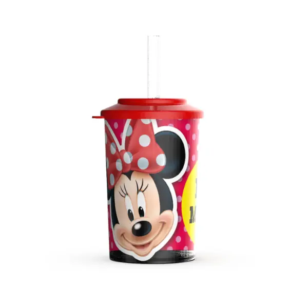 DISNEY VASO TAPA SORBETE MINNIE