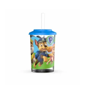 DISNEY VASO TAPA SORBETE PAW PATROL