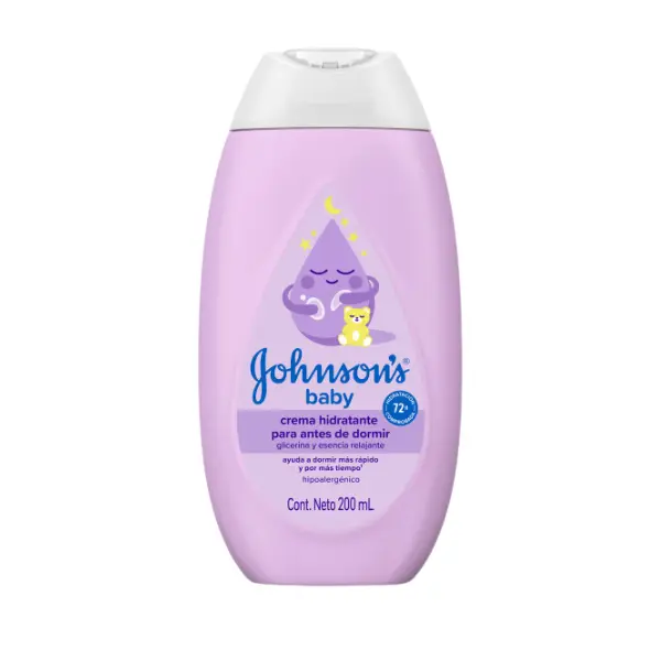 JOHNSON´S CREMA HIDRATANTE ANTES DE DORMIR X200 ML