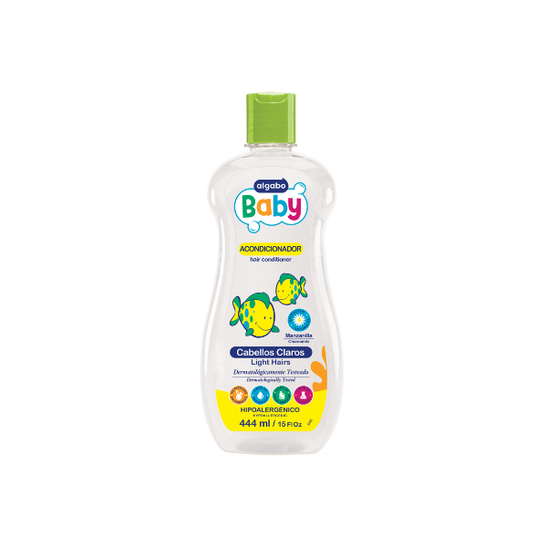 ALGABO BABY ACONDICIONADOR CABELLOS CLAROS 444 ML