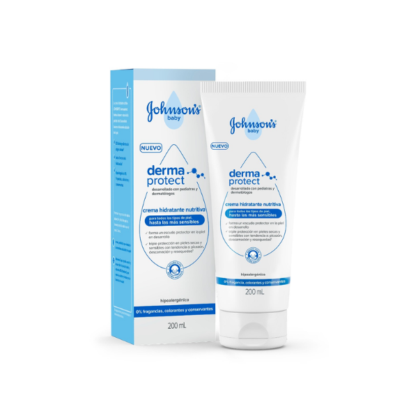 JOHNSONS BABY CREMA HIDRATANTE DERMA PROTECT