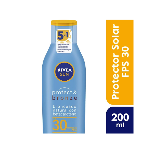 Nivea Sun protect & bronze FPS30 x200 mL