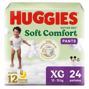 HUGGIES PANTS SOFT COMFORT XG x24 un.