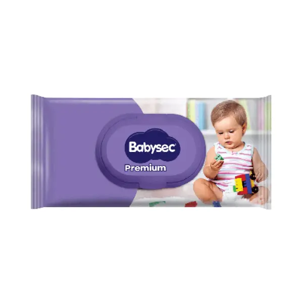 BABYSEC TOALLITAS HÚMEDAS PREMIUM CON TAPA X 45UN
