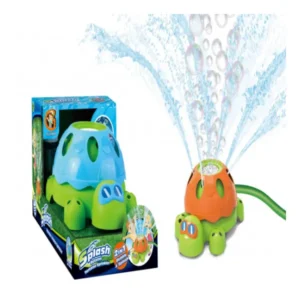 TORTUGA BURBUJERO Y ROCIADOR SPLASH DE AGUA X1