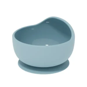 JUGUETOYS SILICONA BOWL REDONDO SNACK AZUL