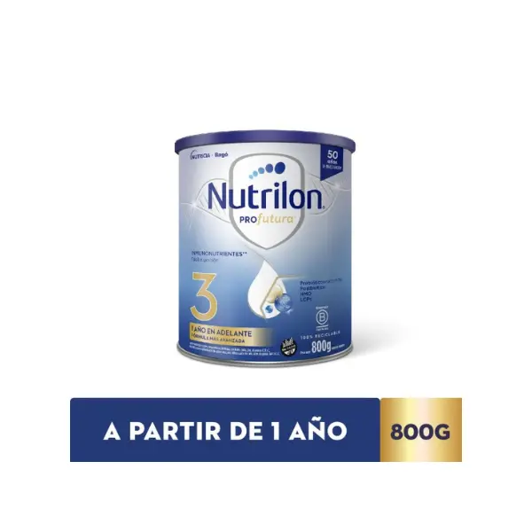NUTRILON 3 PROFUTURA LATA x800 GR
