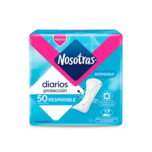 NOSOTRAS PROTECTOR DIARIO RESPIRABLE x50 UN.