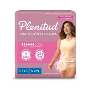PLENITUD FEMME ROPA INTERIOR G/XG x8 UN.