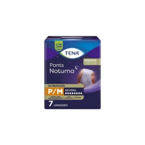 TENA PANTS NOCTURNO P/M x7 UN.