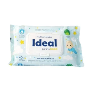 IDEAL TOALLITAS HÚMEDAS PARA BEBÉ x40 UN